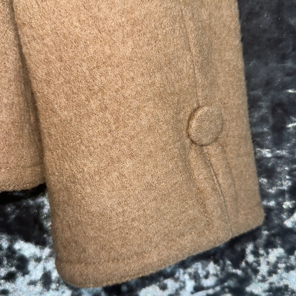 TAN wool Pendleton blazer